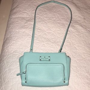 Teal Kate spade bag